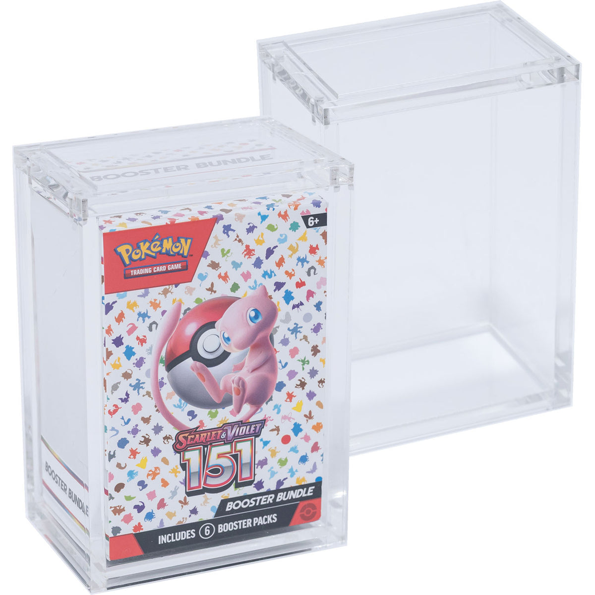 151 36 pack booster box Pokémon Bundle Acrylic Case With Magnetic Top Guild:Gruul 134/189 Giovannis Charisma and a Fairy Card Sleeves