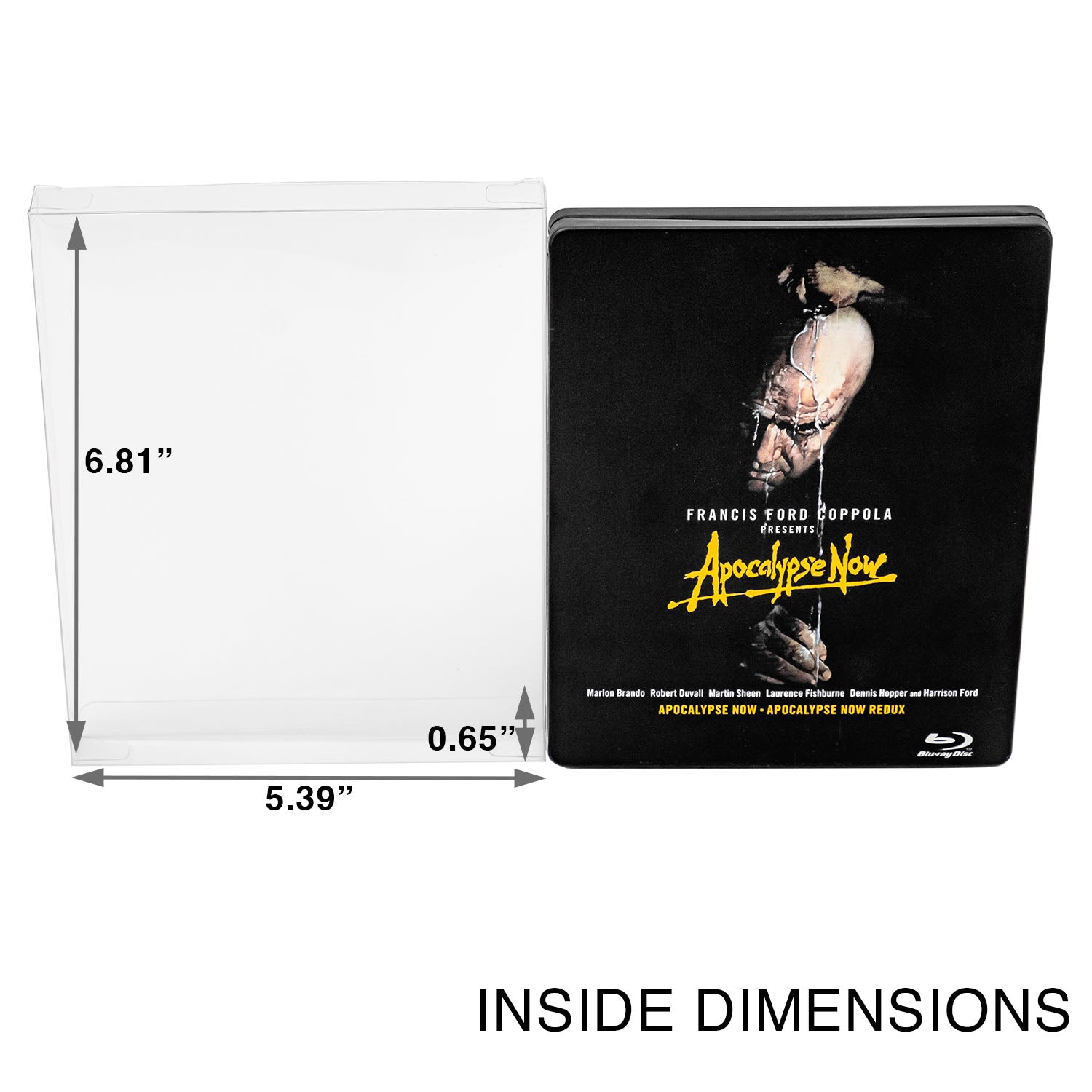Platinum Protectors for Blu-Ray Steelbooks with J-Card