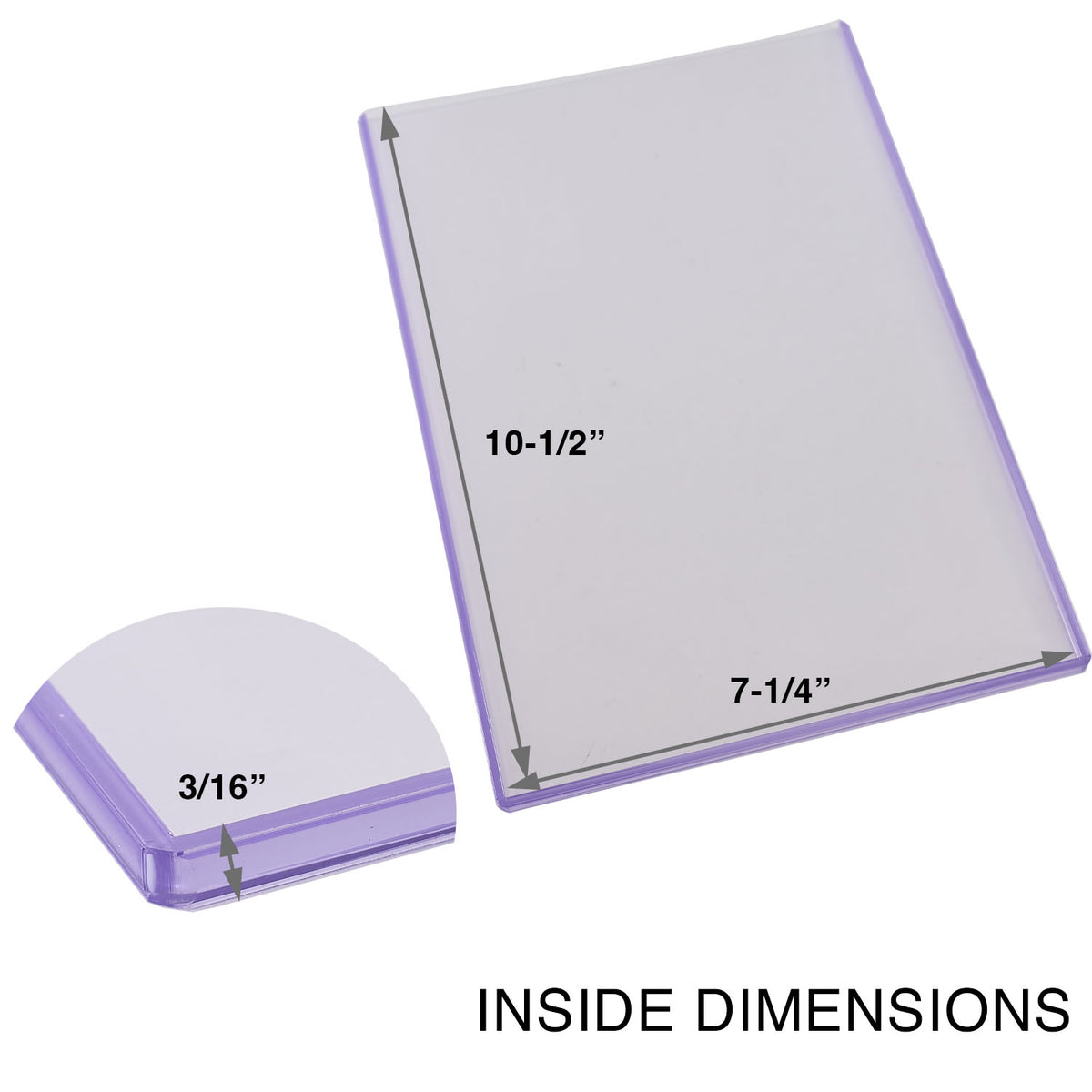 9" X 11" Thick Magazine Toploaders (10ct - Foto 7