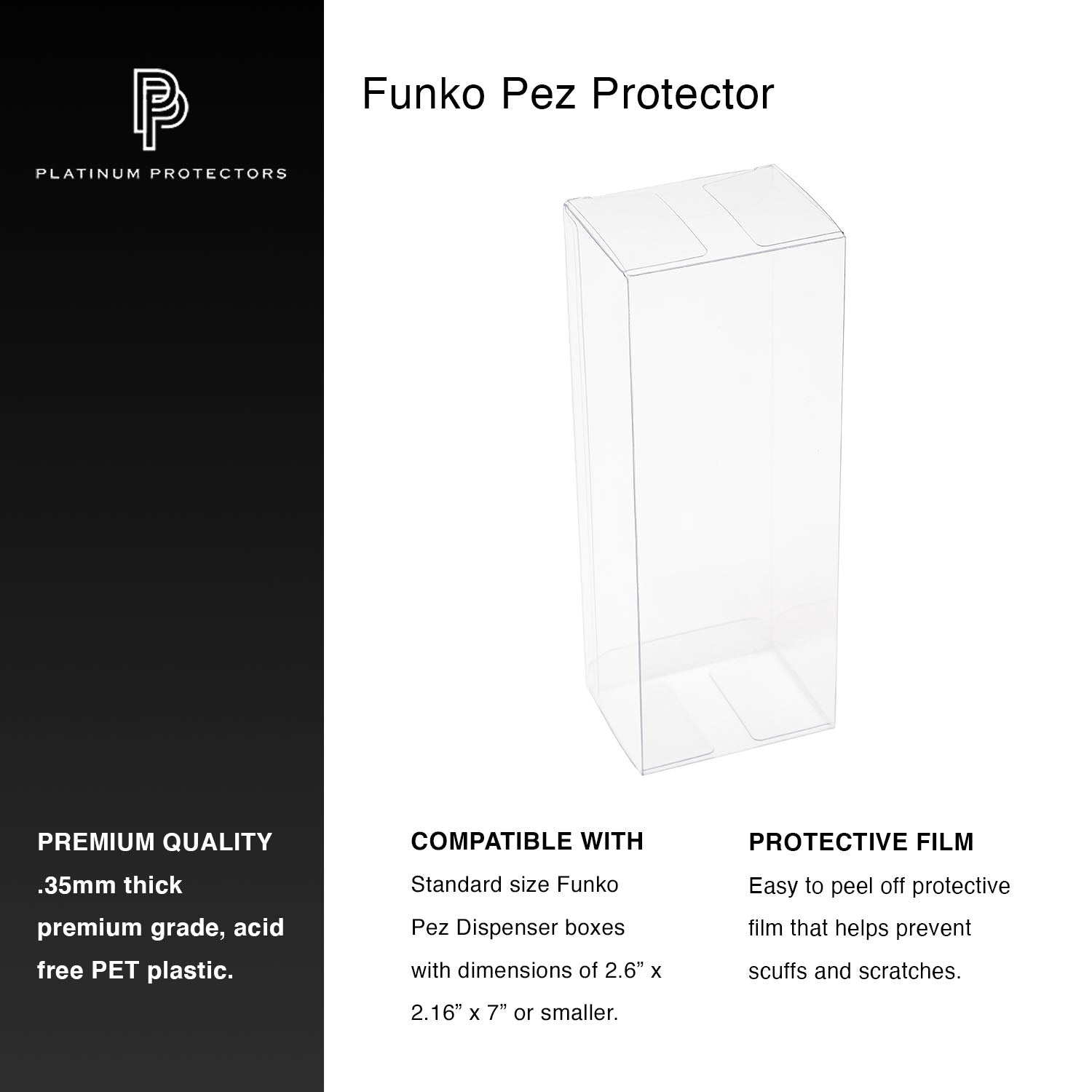 Platinum Protectors for Funko Pop! Pez