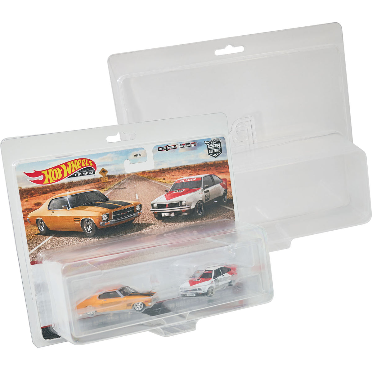 20 Custodie Protettive Trasparenti Per Auto Hot Wheels 1:64 - Display Per Collezione