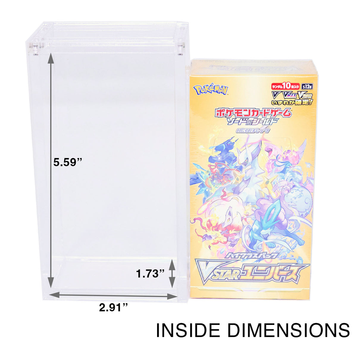 Pokmon Japanese Booster Bundle Acrylic Protector | Platinum Protector Platinum Protectors Pokmon Japanese Booster Bundle Acrylic Protector | Platinum Protector Platinum Protectors