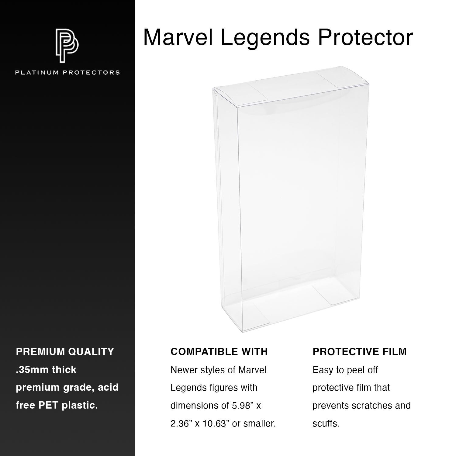 Platinum Protectors for Marvel Legends Action Figures