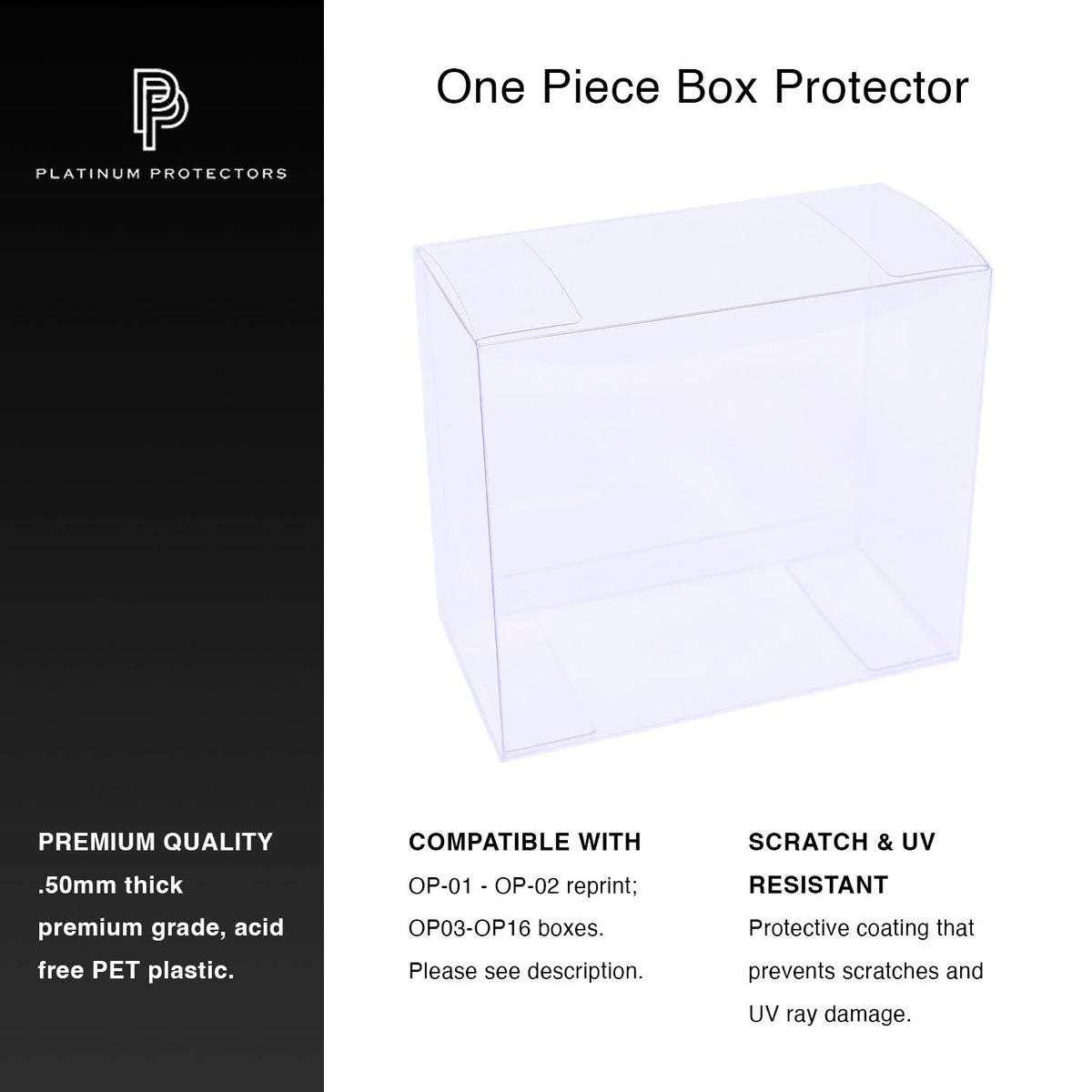 one piece booster box protective case One Piece Booster Box Protector