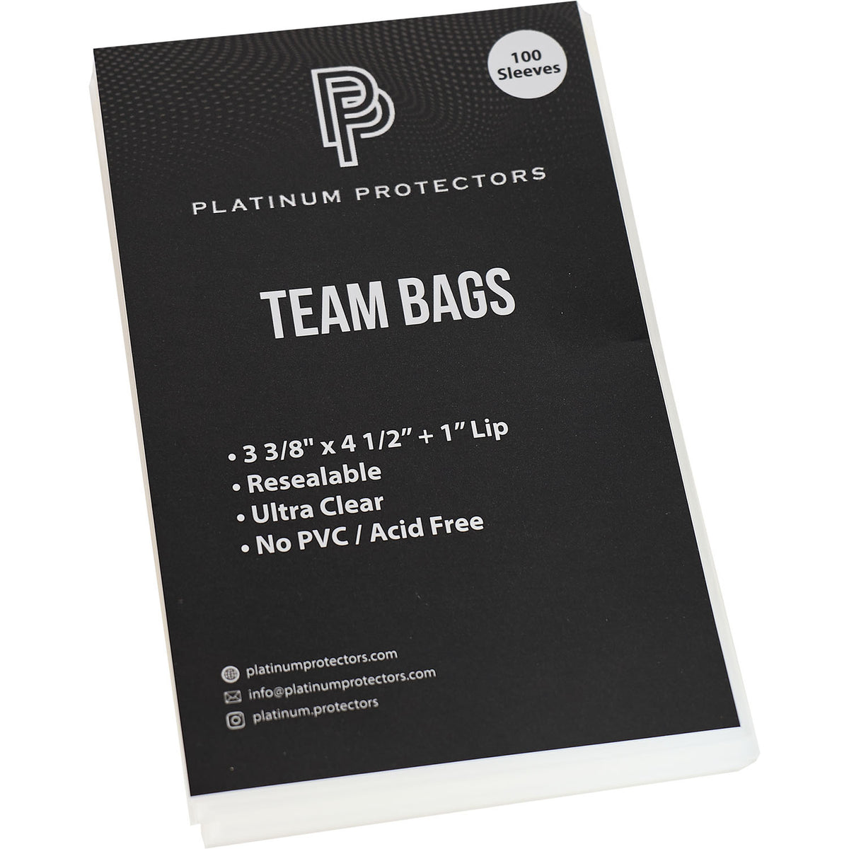 Trading Card Team Bags - 100 Pack