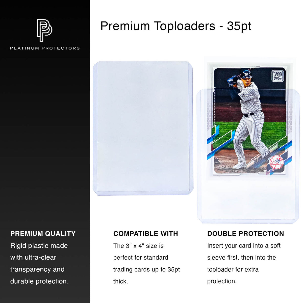 Top Loaders For Cards | Platinum Protectors
