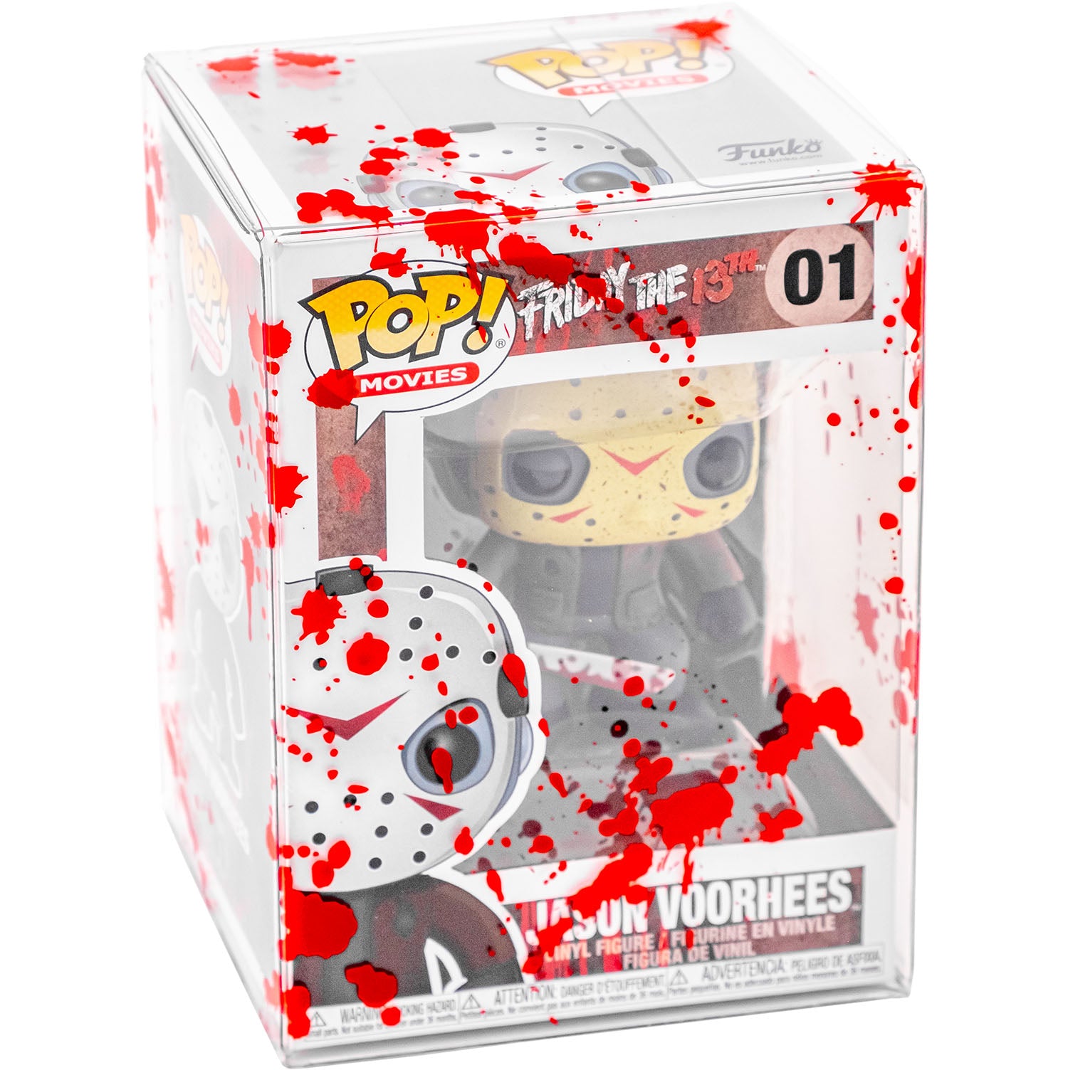 Platinum Protectors for Funko Pop! 4" Inch Vinyl Figures Blood Splatter