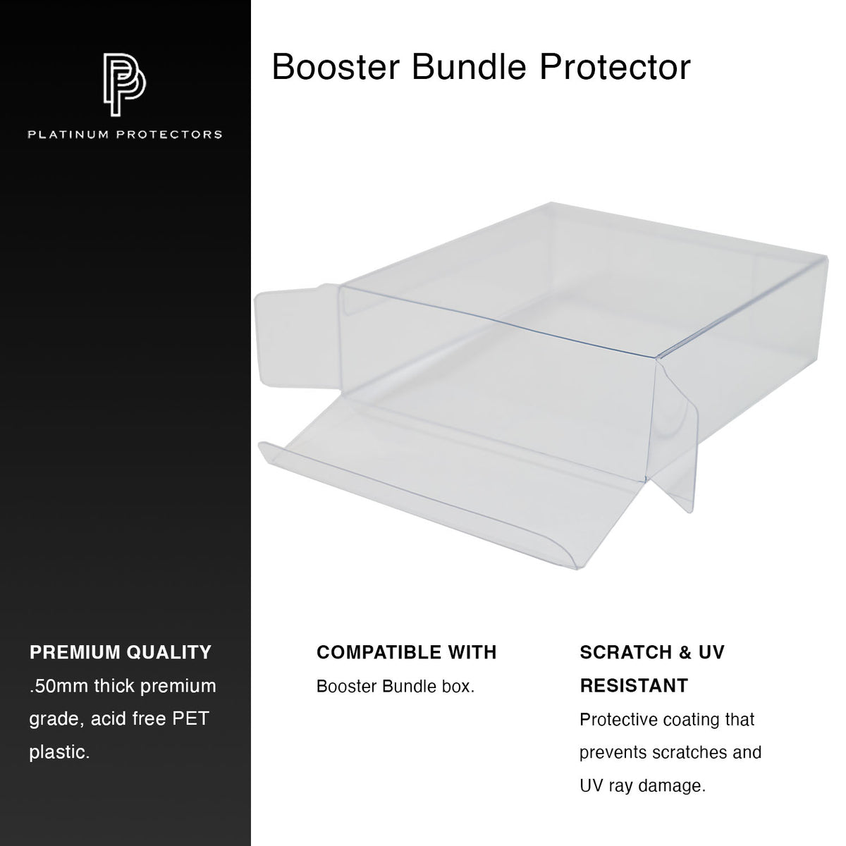 Pokémon Booster Bundle Protectors | Platinum Protectors
