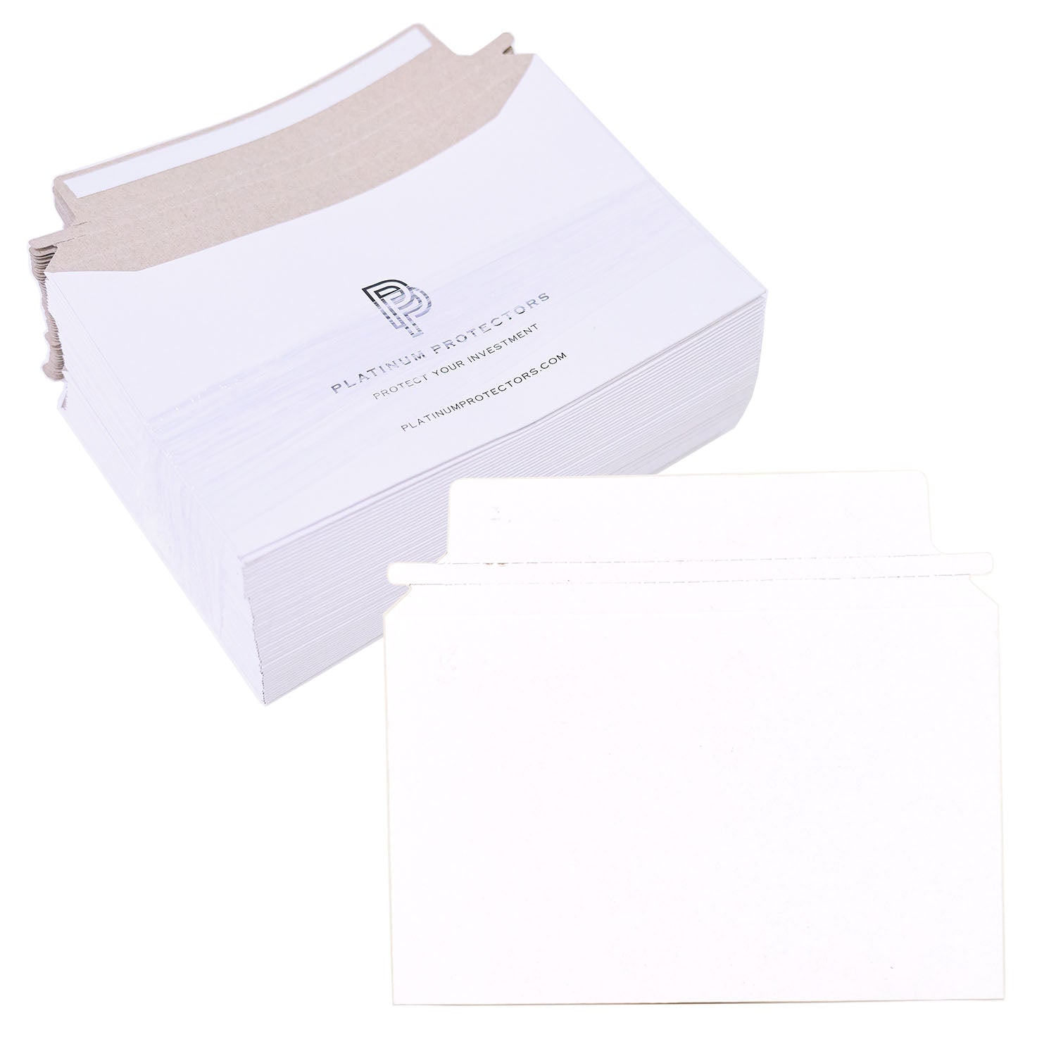 50 Pack Shell Mailer Trading Card Envelopes By , 7" X