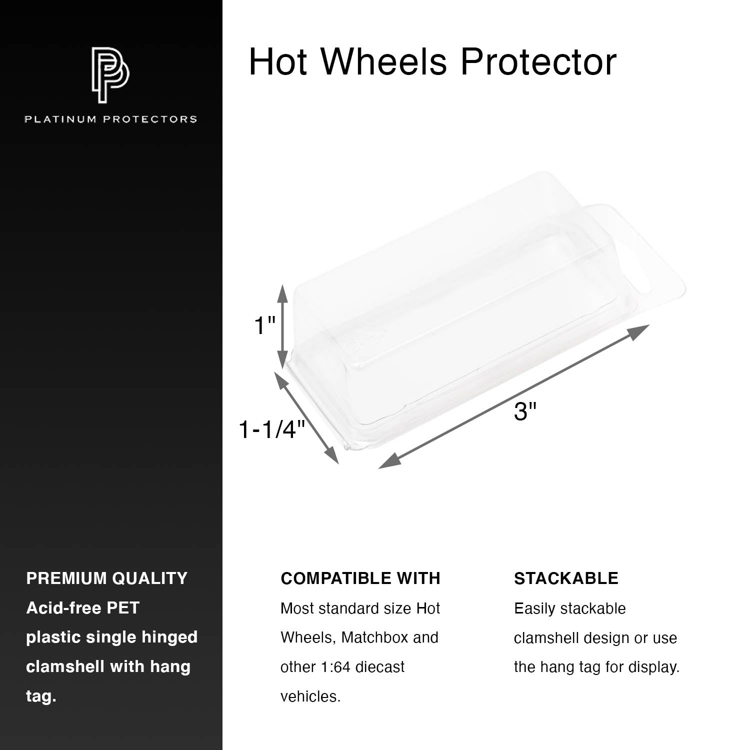 Hot Wheels & Matchbox Loose Car Clamshell Protectors - Wholesale