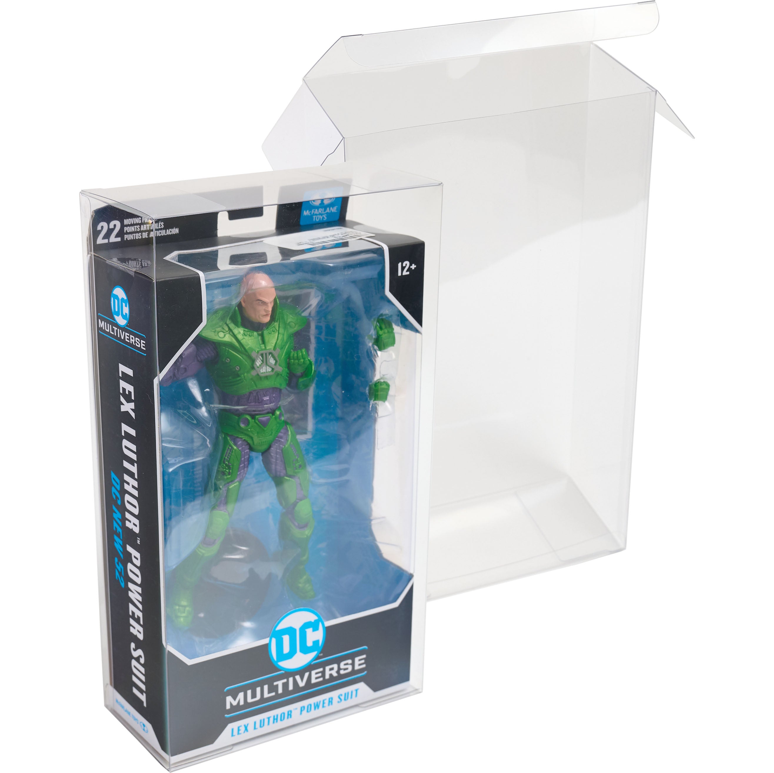 Platinum Protectors for McFarlane DC Multiverse 7" Action Figure Box