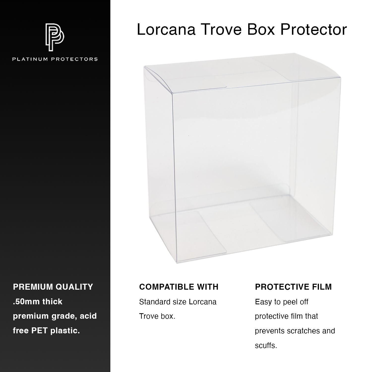 Platinum Protectors for Disney Lorcana Trove Box