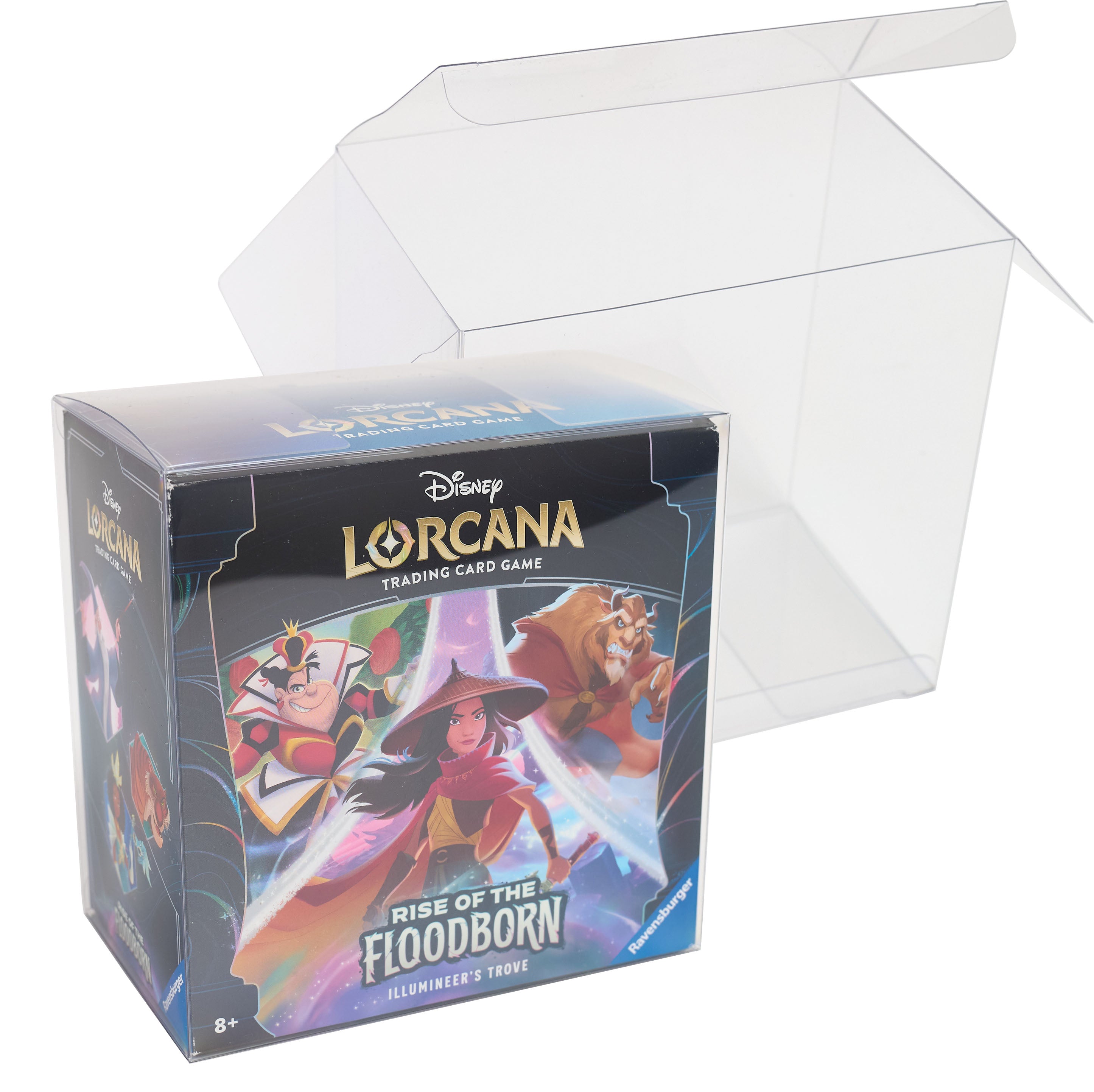 lorcana booster box protector Premium UV-Protected Clear Acrylic Display Case for TCG Chapter Japanese Booster Box Acrylic Case THICK PREMIUM ACRYLIC Disney Lorcana Booster Box Premium