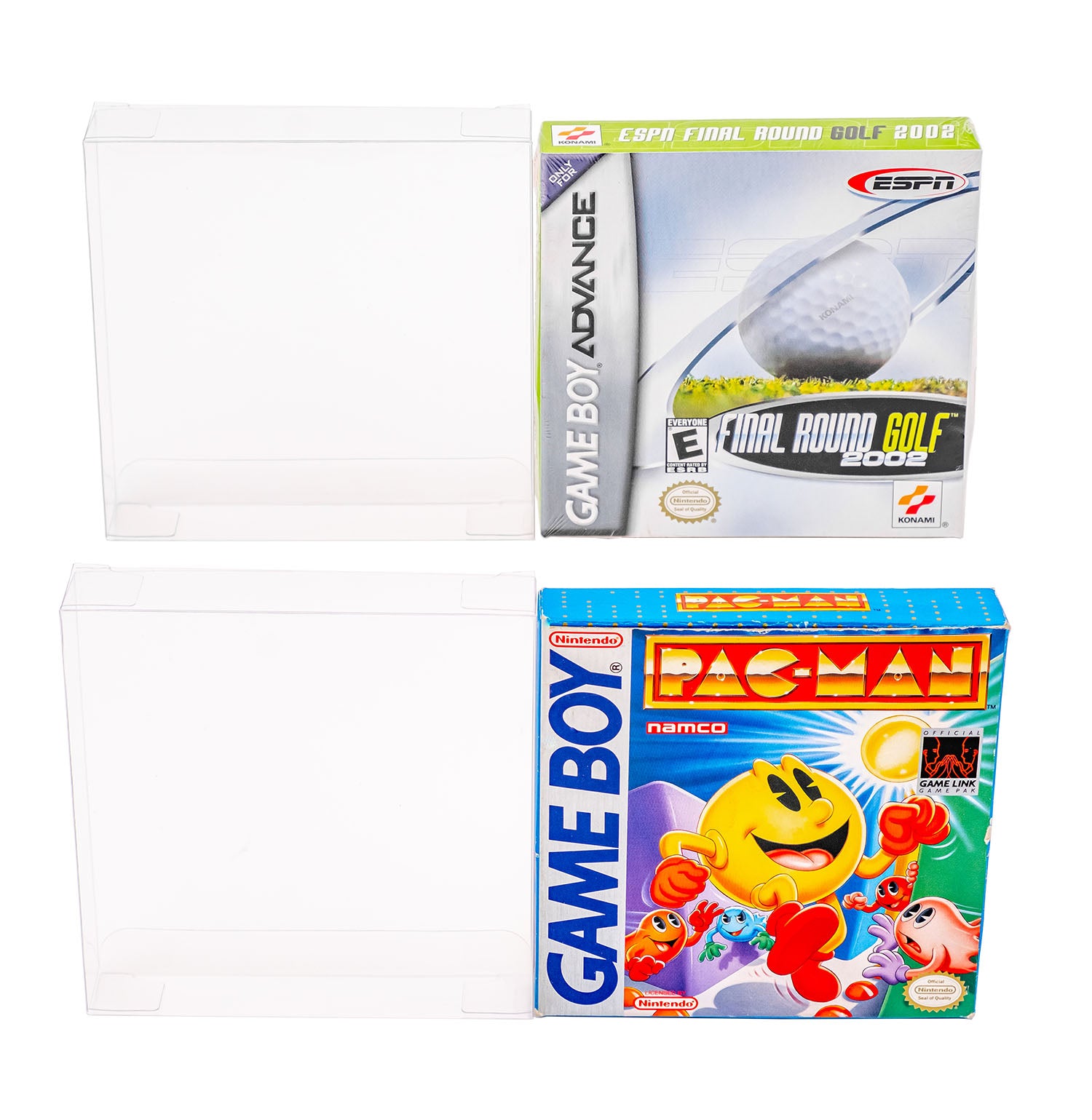 Platinum Protectors for Nintendo Game Boy & Game Boy Advance Game Boxes