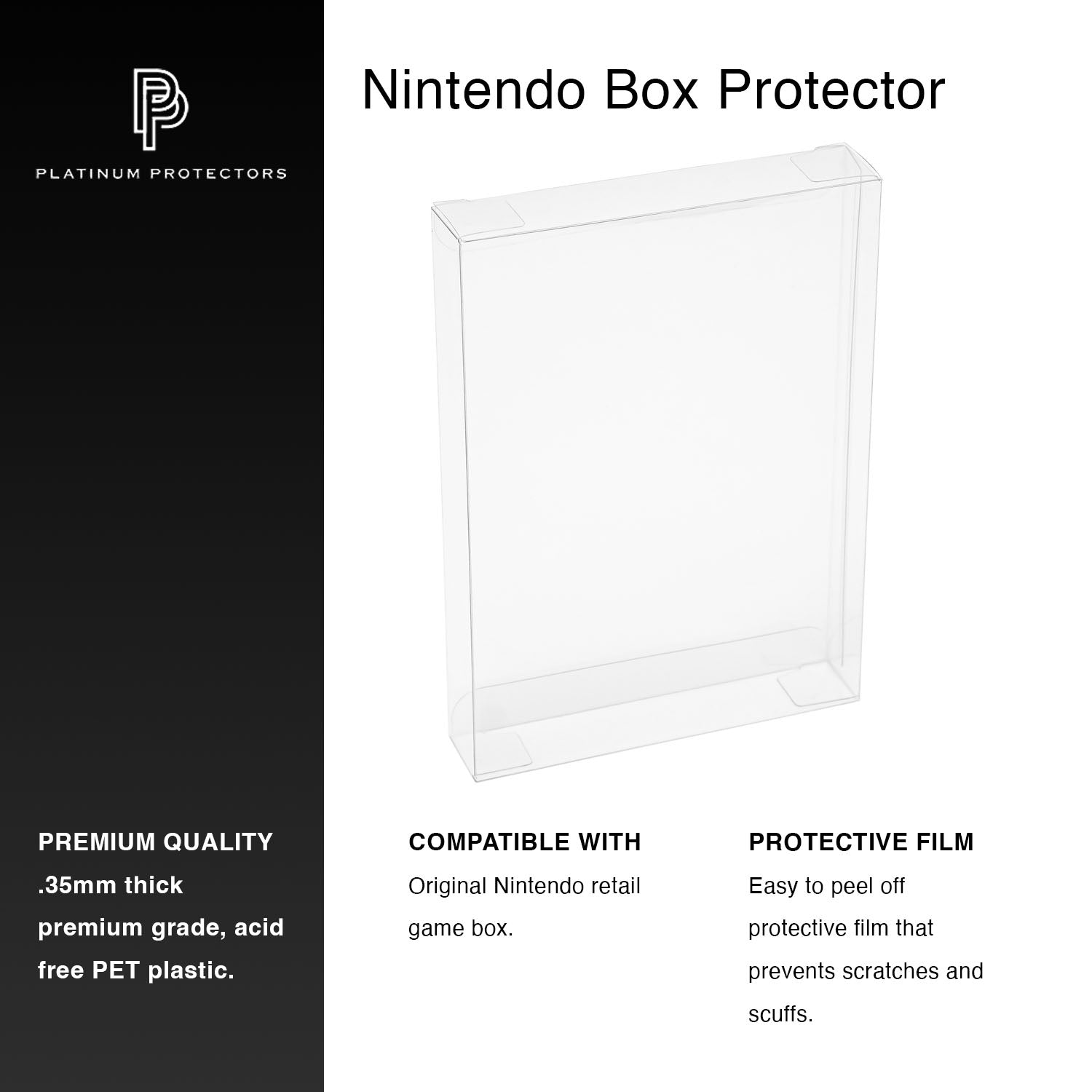 Nintendo NES Retail Box Protectors - Wholesale