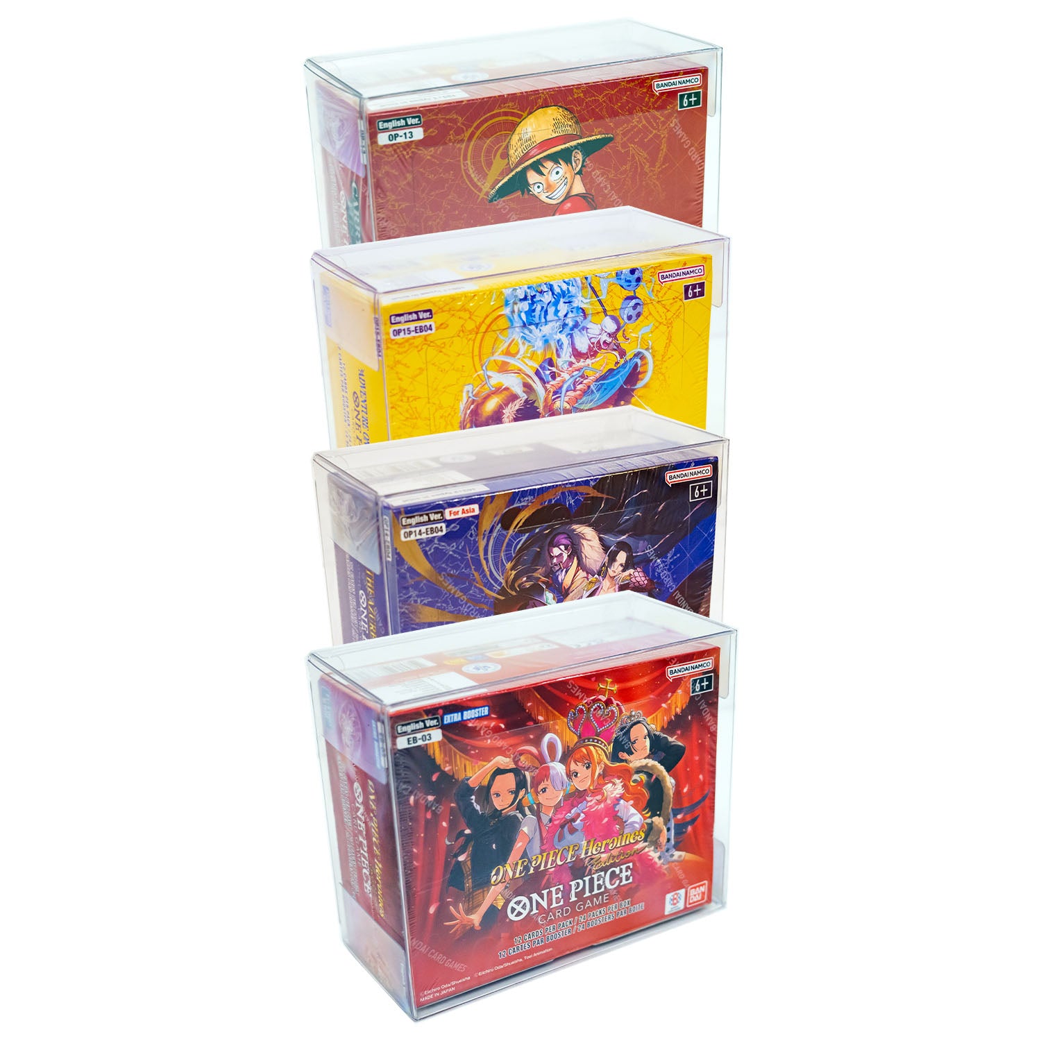 One Piece Booster Box Protector | Platinum Protectors One Piece Booster Box Protector | Platinum Protectors