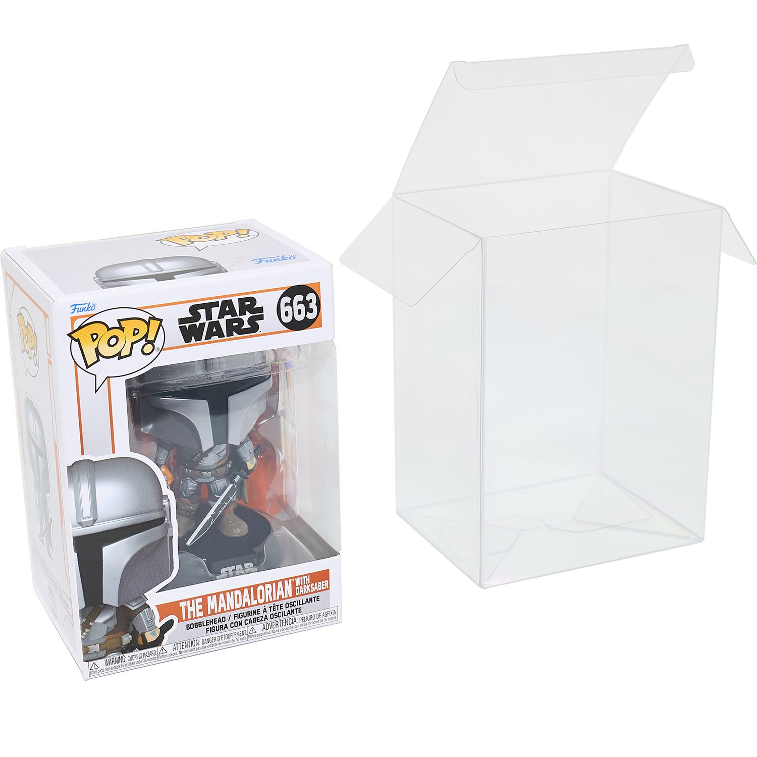 Platinum Protectors for Funko Pop! 4-Inch (.50mm scratch/UV resistant)