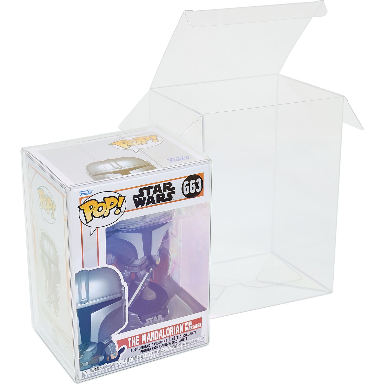 Platinum Protectors for Funko Pop! 4-Inch (.50mm scratch/UV resistant)