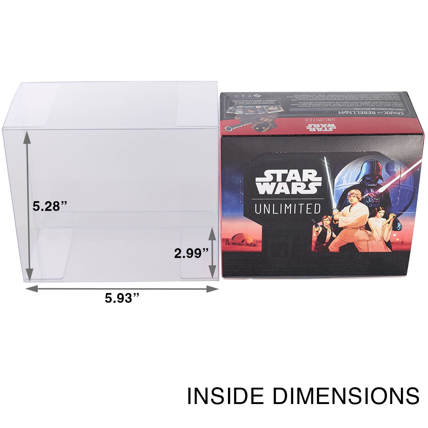 Platinum Protectors for Star Wars Unlimited Booster Boxes
