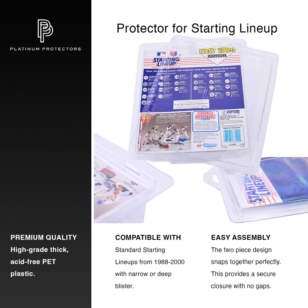 Starting Lineup Action Figure Protector | Platinum Protectors