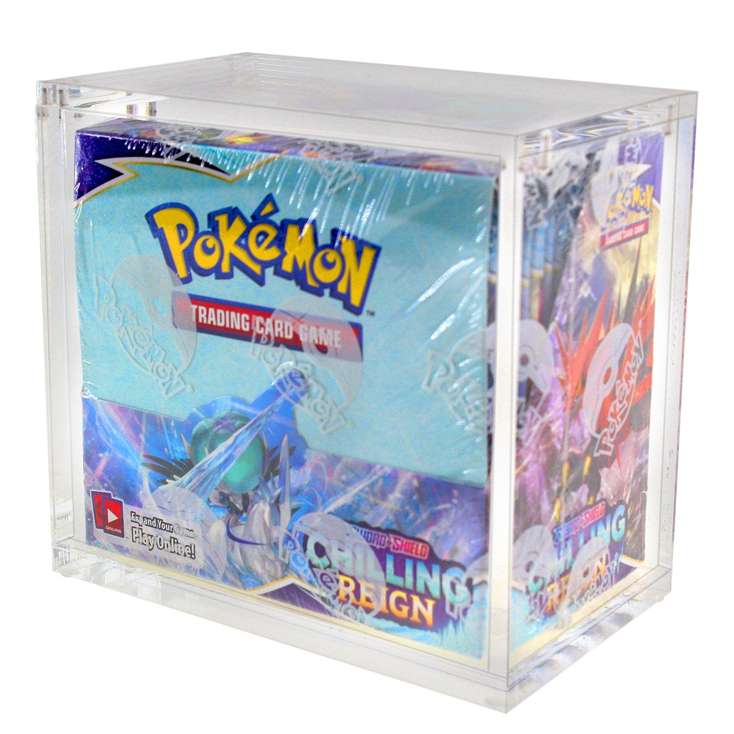 Acrylic Case for Pokemon Booster Box (8mm thick) - Wholesale