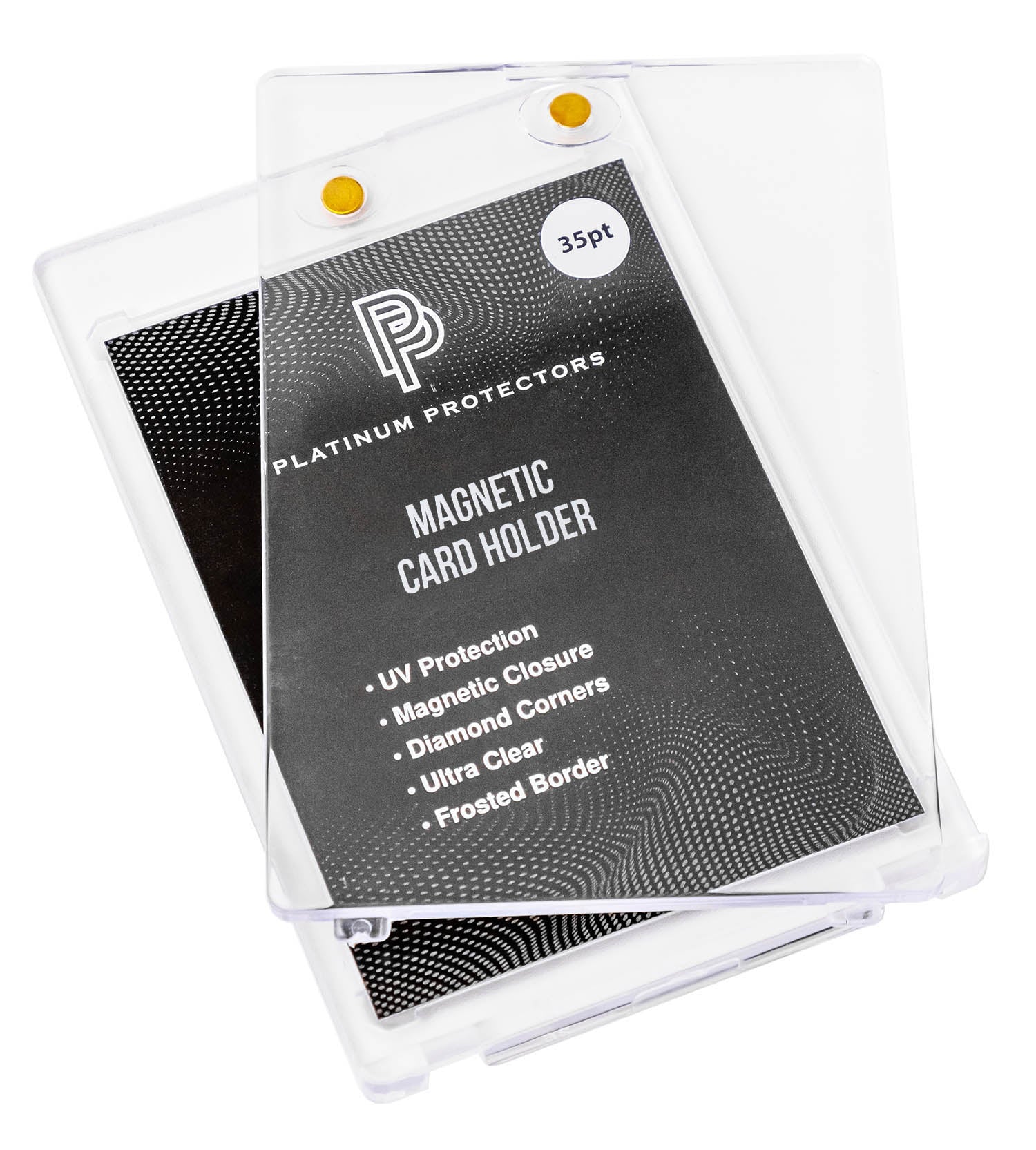 Platinum Protectors Magnetic Card Holders for Trading Cards - 35 pt