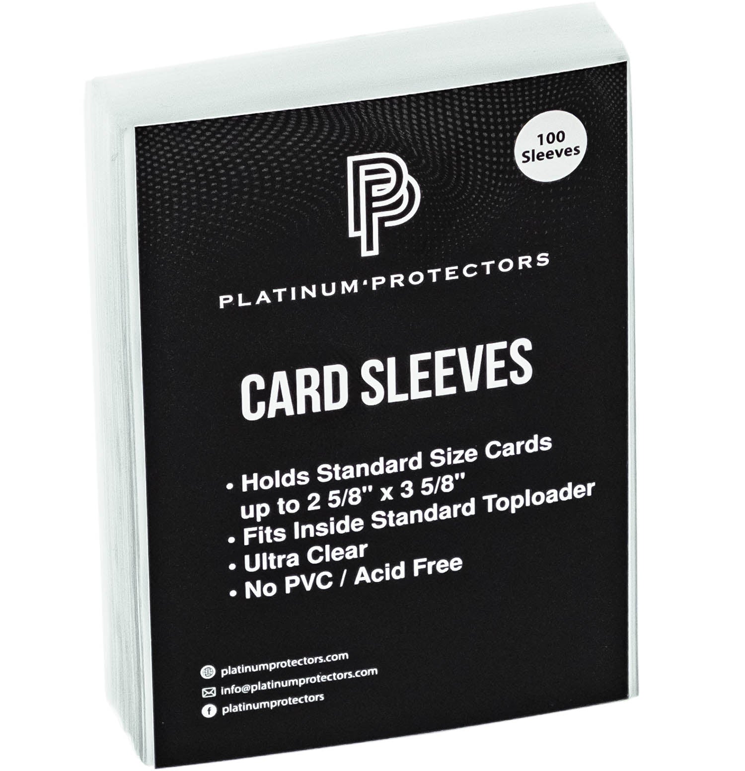 Platinum Protectors Soft Penny Sleeves - 100 Pack 1 Pack Platinum Protectors Soft Penny Sleeves - 100 Pack 1 Pack